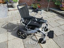 Mobility Plus + Electric Powered folding lightweight Wheelchair
