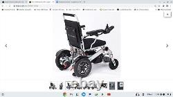 MobilityExtra MX-1, Lightweight Electric Wheelchair, Instant Folding, 4mp