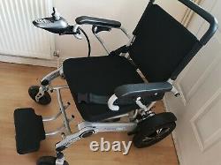 MobilityPlus+ Lightweight Electric Wheelchair Folding, 24kg. Inc. EXTRA Battery