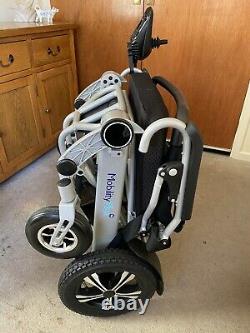 MobilityPlus+ Lightweight Electric Wheelchair Instant Folding, 24kg, 4mph