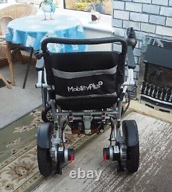 MobilityPlus+ Lightweight Electric Wheelchair Instant Folding, 28kg. 4mph
