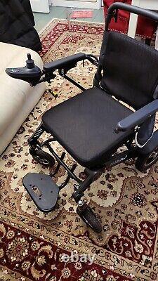 MobilityPlus+ Ultra-Light Auto-Fold Electric Wheelchair 4mph Folding Remote