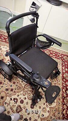 MobilityPlus+ Ultra-Light Auto-Fold Electric Wheelchair 4mph Folding Remote