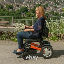 Monarch Mobility Ezi-Fold Lightweight Folding Electric Wheelchair