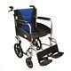 New Elitecare Lightweight Aluminium Transit Wheelchair Ec Tr07