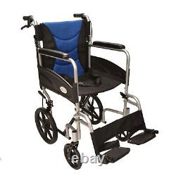 NEW EliteCare Lightweight Aluminium Transit Wheelchair EC TR07