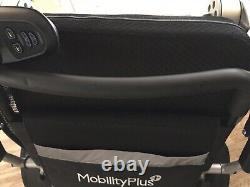 NEW MobilityPlus+ Ultra-Light Electric Wheelchair Instant Folding RRP £879.99