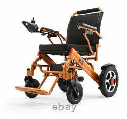 New Electric Motorized Power Wheelchair Folding Lightweight Electric Wheelchair