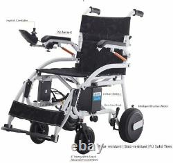 New Fold and Travel Electric Wheelchair Medical Mobility Aid Power Wheel chair
