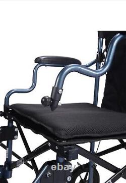 New HECARE Ultra Lightweight Folding traveLite transit wheelchair in a Bag