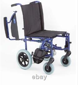 New HECARE Ultra Lightweight Folding travel transit I-Go Flyte 90 Wheelchair