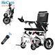 New Hecare Lightweight Electric Wheelchair Instant Folding 18kg, 4mph Uk Stock