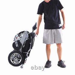 New Hecare Lightweight Electric Wheelchair Instant Folding, 24kg, 4mph Uk Stock