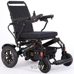 New MobilityExtra MX-2 Lightweight Folding Electric Wheelchair, 4mph, 150kg Load