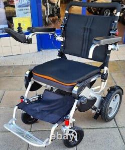 New ex demo foldalite trekker Folding lightweight Electric Power Wheelchair