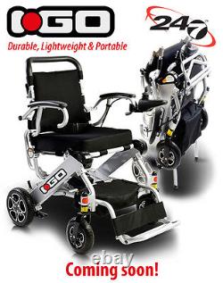 PRIDE i-Go Folding Electric Wheelchair Lightweight Portable Joystick Nearly New