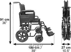 Pepe Travel Wheelchair Lightweight, Wheelchairs Folding Lightweight Adults