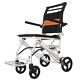 Portable Folding Wheelchair, Trolleys For Adult, Elderly Aircraft Travel, With Bag