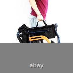 Portable Ultra Lightweight Folding Aluminium Travel Transport Wheelchair Chair