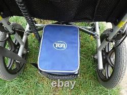 Power Assisted Aluminium Wheelchair With Heavy Duty Tga Power Pack New Batterys