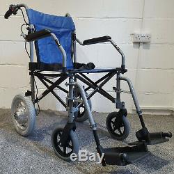 Powercruise Lightweight folding wheelchair with electric powerpack built in