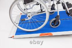 Premium Length Fold Portable Wheelchair / Scooter Ramps 2ft/60cm -8ft/243cm