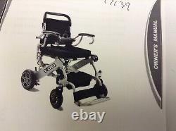 Pride I-Go Fold Lightweight Folding Electric Wheelchair, easy joy stick control