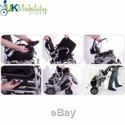 Pride I Go Transportable Lightweight Boot Folding Electric Powerchair Wheelchair