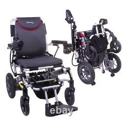 Pride I-Go+ compact folding electric powerchair wheelchair suspension Igo