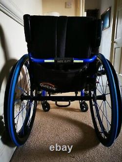 Quickie Helium Wheelchair with Quickie Power Attitude