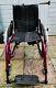 Quickie Neon2 Manual Lightweight Folding Wheelchair Purple Perfect Condition