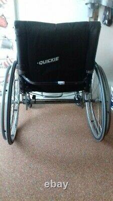 Quickie TI manual wheelchair- titanium framed- lightweight