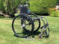 Quickie Ti Titanium Lightweight Folding Wheelchair