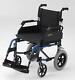 Rma 1530 Lightweight Folding Transit Attendant Wheelchair With Cushion
