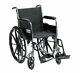 Refurbished Drive Silver Sport Self Propelled Wheelchair 18 Inch