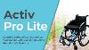 Rehamo Activ Pro Lite Folding Lightweight Wheelchair With Adjustable Features 1 Year Warranty
