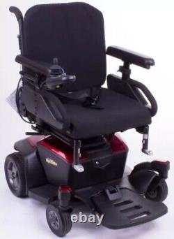 Reno Elite Portable/Travel Powerchair Electric Wheelchair Roma Medical red blue