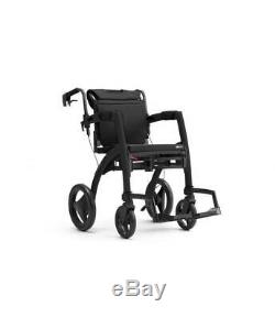 Rollz Motion 2 Wheelchair Rollator Walking Aid Wheelchair Black Small BRAND NEW