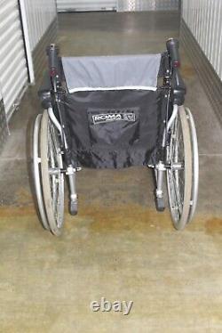 Roma Medical Orbit 1300 Lightweight Self Propelled Wheelchair Used Folding