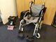 Roma Powered Folding Wheelchair Used Good Condition Silver/grey/black