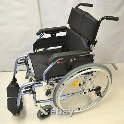 Self Propel Wheelchair with Left Elevating Legrest Folding Crash Tested 16