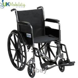Silver Sport Self Propelled Wheelchair with 18 inch Mag Wheels