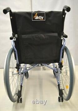 Slim Self Propel Wheelchair Aktiv X3 Pro Folding Crash Tested 16 Seat Width