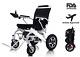 Smart Folding Lightweight Electric Wheelchair Mobility Chair Power Wheelchair