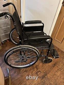 Sunrise Medical Folding Self Propelled Wheelchair Wide Seat Max User 130kg