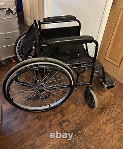 Sunrise Medical Folding Self Propelled Wheelchair Wide Seat Max User 130kg