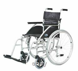 Swift Self-Propelled Lightweight Aluminium Wheelchair 46 cm Silver