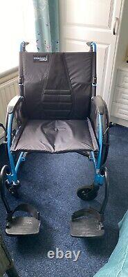 TGA Mobility StrongBack Lightweight Folding Self Propelled Wheelchair Posture