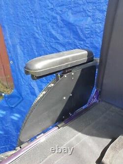 Ti Lite AeroX Folding Active Wheelchair purple lightweight