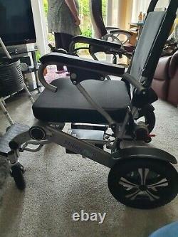 USED ONCE! MobilityPlus+ Lightweight Electric Wheelchair Instant Folding, 24kg